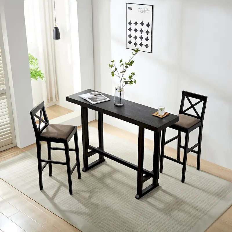 Bar Table,Bar Chair, Extra Long Entryway Table for Entryway, Hallway