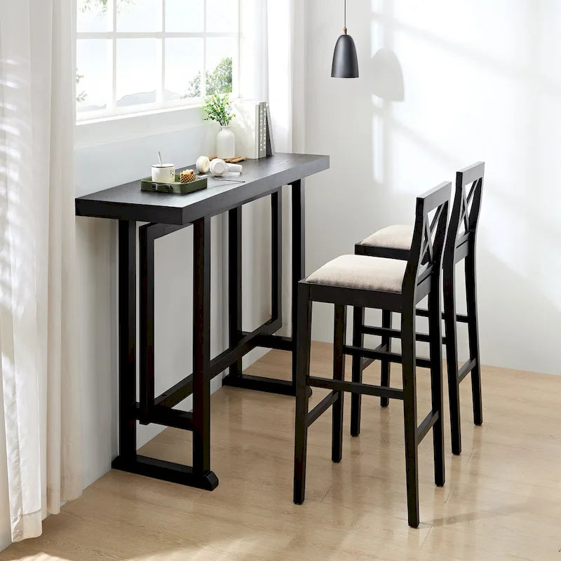 Bar Table,Bar Chair, Extra Long Entryway Table for Entryway, Hallway