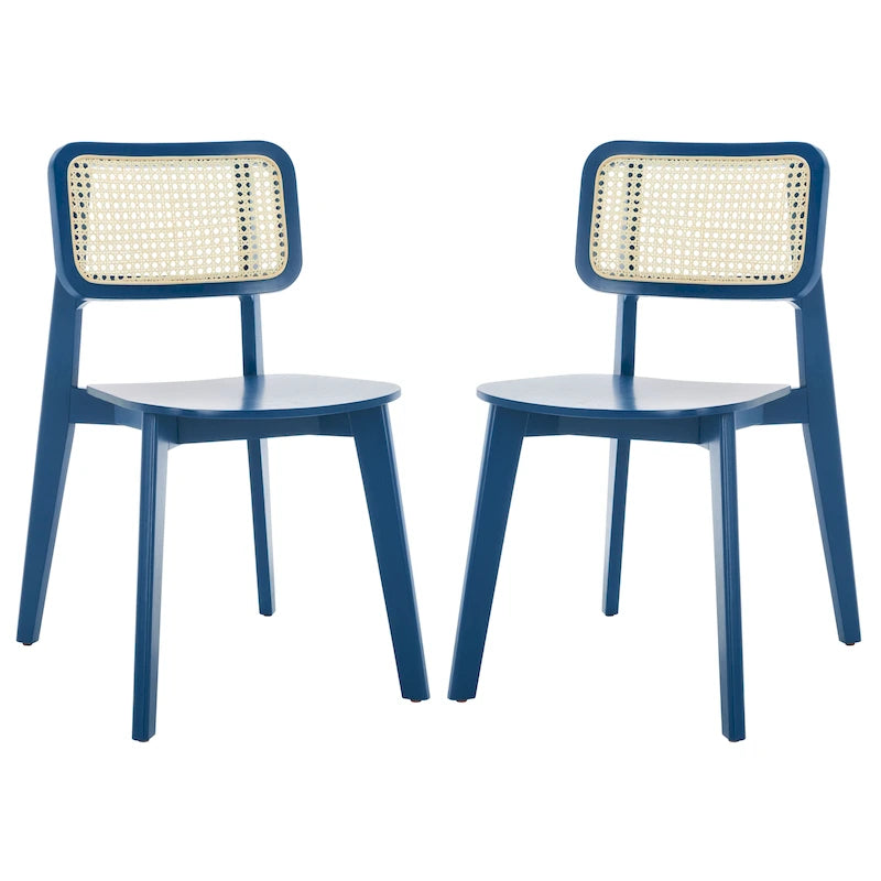 SAFAVIEH Luz Cane Dining Chair - 17 W x 20 D x 32 H - 17Wx20Dx32H