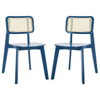 SAFAVIEH Luz Cane Dining Chair - 17 W x 20 D x 32 H - 17Wx20Dx32H