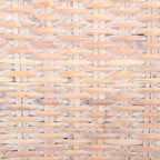 SAFAVIEH Candy Natural Wicker Dining Chair (Set of 2) - 19 W x 22 D x 41 H - 19Wx22Dx41H