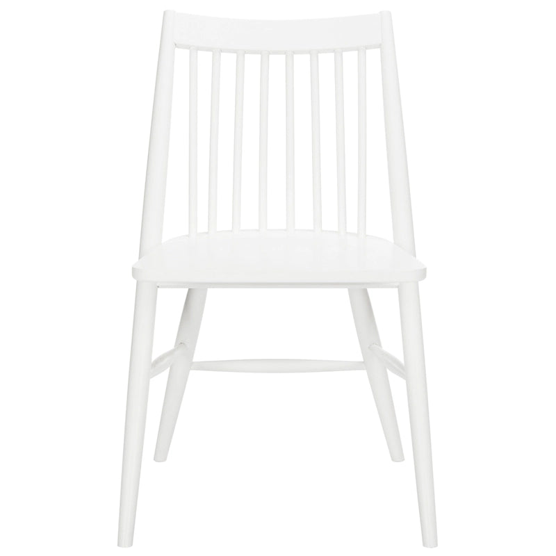 SAFAVIEH Orelia 19 Inch Black Spindle Dining Chair (Set of 2) - 21Wx22Dx34H
