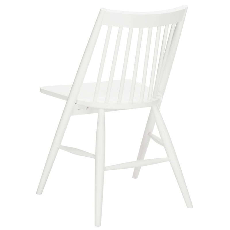 SAFAVIEH Orelia 19 Inch Black Spindle Dining Chair (Set of 2) - 21Wx22Dx34H