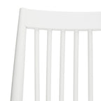 SAFAVIEH Orelia 19 Inch Black Spindle Dining Chair (Set of 2) - 21Wx22Dx34H