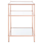 SAFAVIEH Vida 3-Tier Accent Table - 22 W x 18 D x 27 H - 22Wx18Dx27H