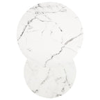 SAFAVIEH Elberta 2 Round Nesting Coffee Table - 43 L x 36 D x 18 H - 32Wx32Dx18H