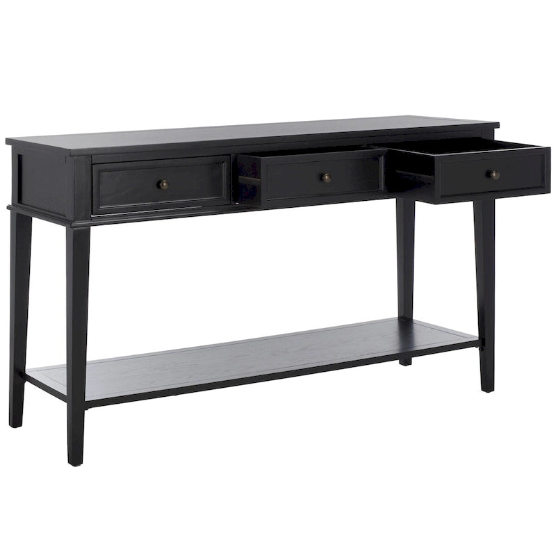 SAFAVIEH Thea Sepia Console - 60 x 20 x 35.4 - 60Wx20Dx35H