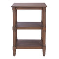 SAFAVIEH Elmira 3-Shelf Accent Table - 19.8 W x 15 L x 30 H - 20Wx15Dx30H