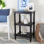 SAFAVIEH Elmira 3-Shelf Accent Table - 19.8 W x 15 L x 30 H - 20Wx15Dx30H