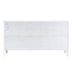 6-Drawer Wood Wide Dresser
