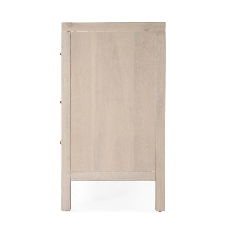 6-Drawer Wood Wide Dresser