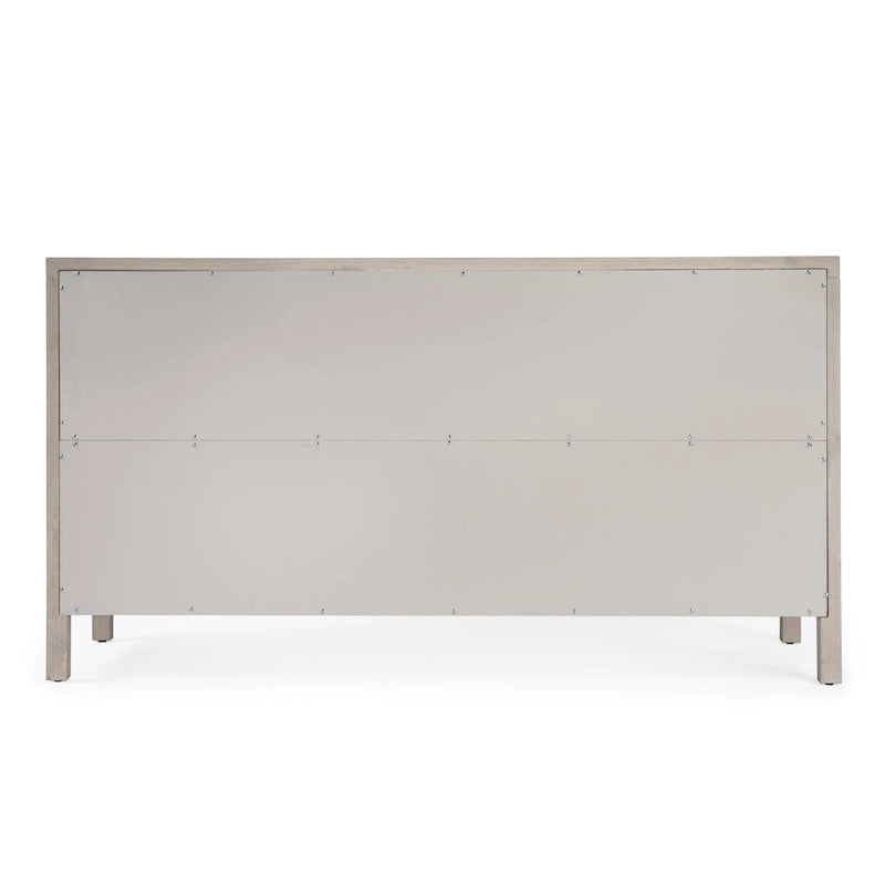 6-Drawer Wood Wide Dresser