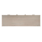 6-Drawer Wood Wide Dresser