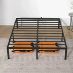 14 Inch Bed Frame with Storage, Load Up to 800Lbs,No Box Spring Needed