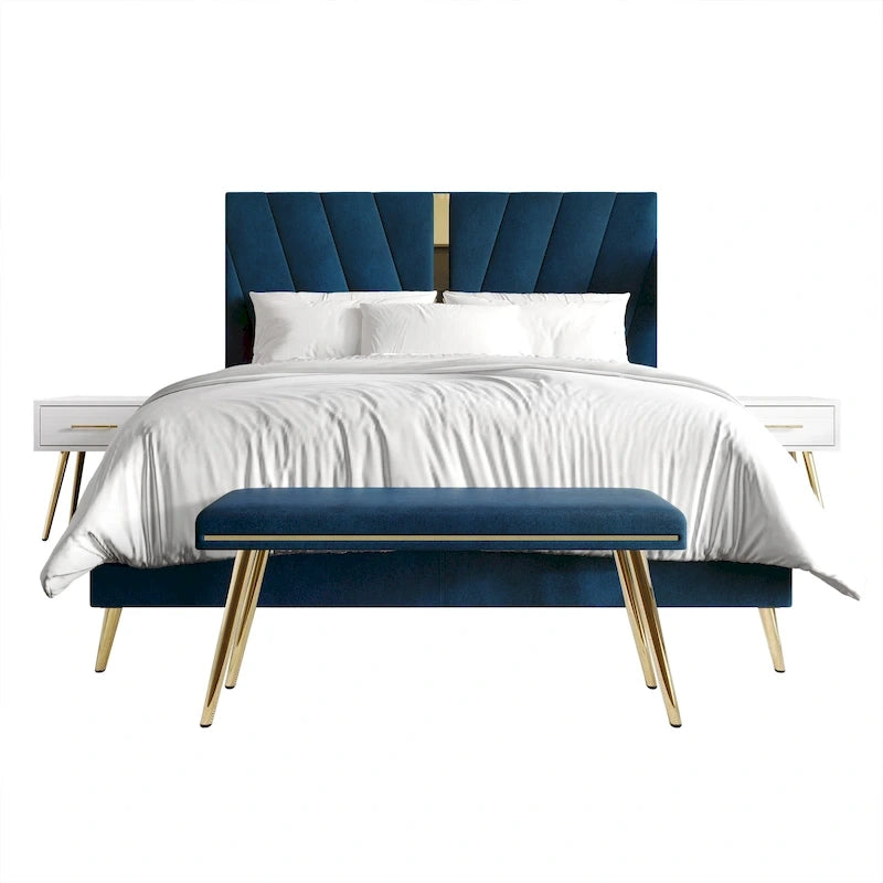 CraftPorch 4 Piece Contemporary Bedroom Set