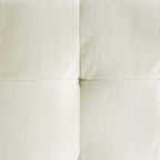 Porch & Den Croeni Velvet Tufted Cube Ottoman