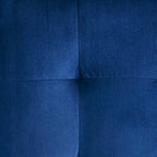 Porch & Den Croeni Velvet Tufted Cube Ottoman