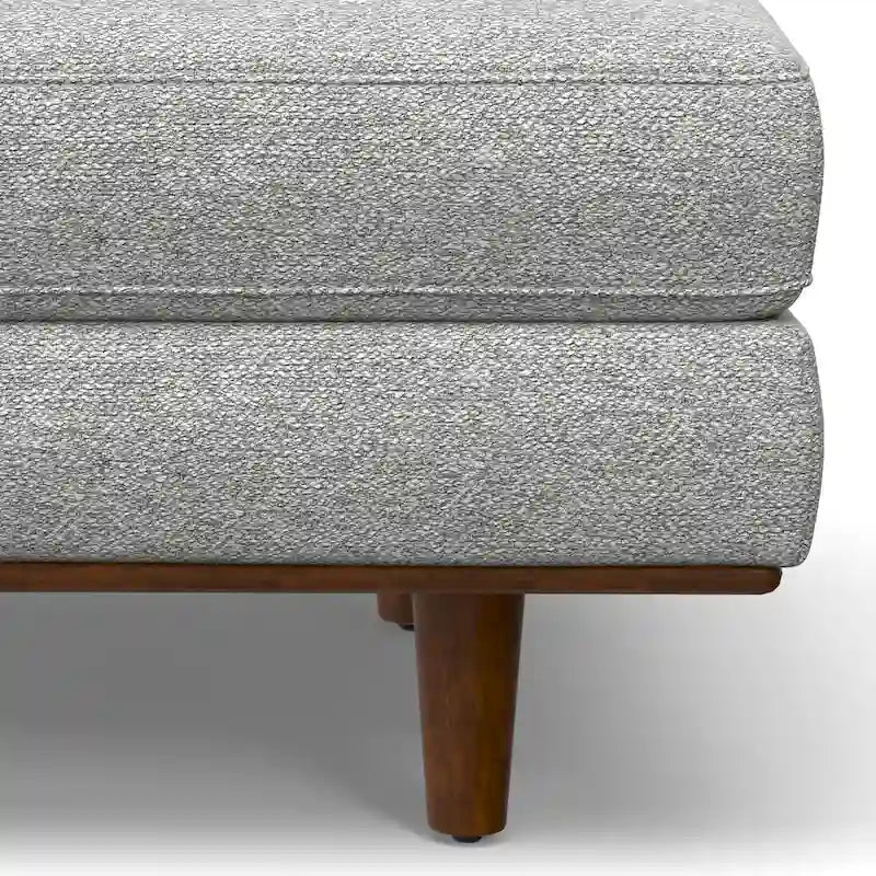 WYNDENHALL Brixley 49 inch Wide Mid-Century Modern Table Ottoman