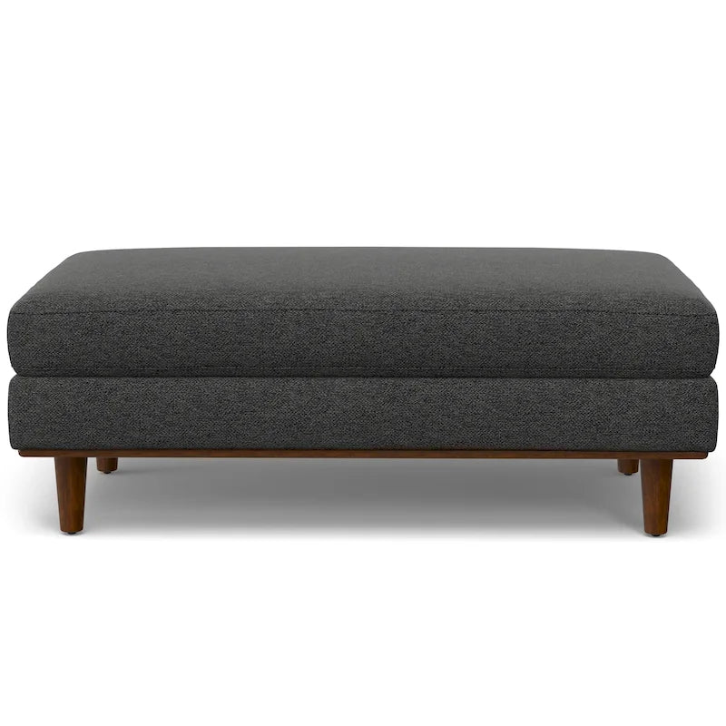 WYNDENHALL Brixley 49 inch Wide Mid-Century Modern Table Ottoman