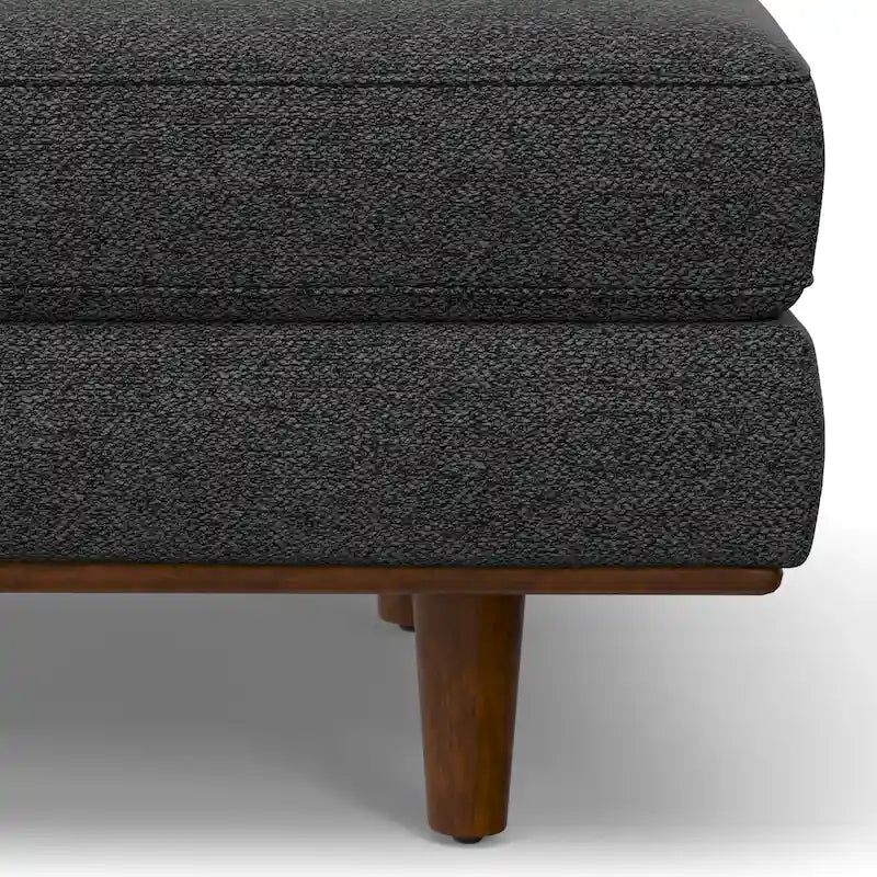 WYNDENHALL Brixley 49 inch Wide Mid-Century Modern Table Ottoman