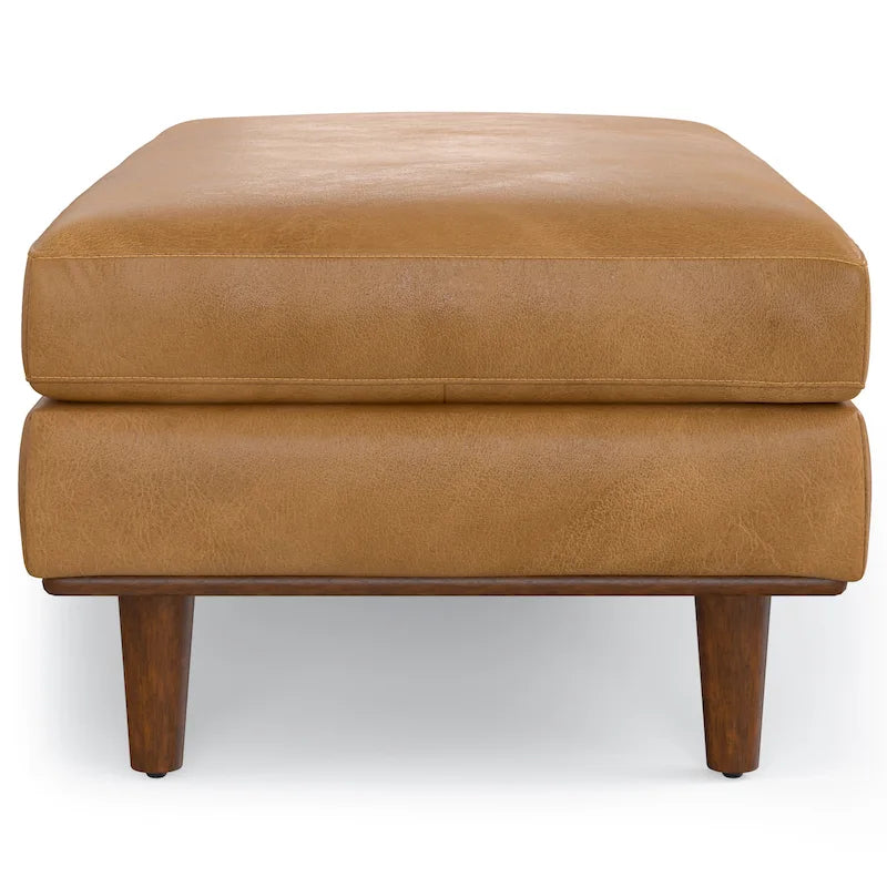WYNDENHALL Brixley 49 inch Wide Mid-Century Modern Table Ottoman