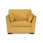 Roundhill Furniture Clareen Upholstered Chair-and-a-Half, Cutler Chair, Oversized Chair