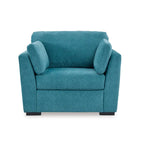 Roundhill Furniture Clareen Upholstered Chair-and-a-Half, Cutler Chair, Oversized Chair