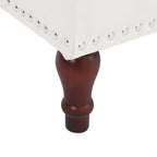 COZYMAN Tufted Storage Bench, Upholstered Ottoman with Storage for Bedroom - 50.8 W X 17.1 D X 18.3 H