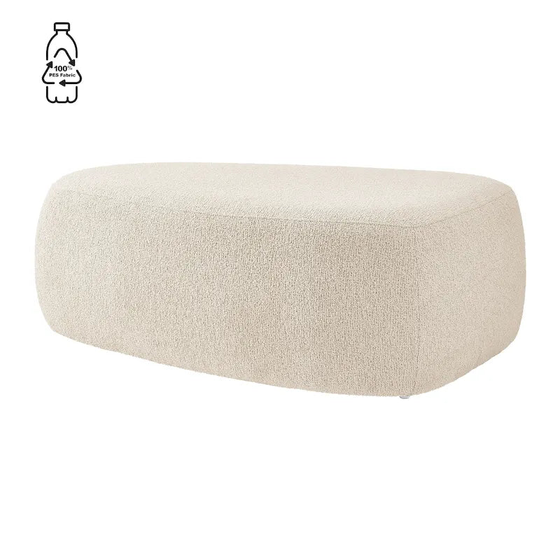 Carlese Boucle Ottoman