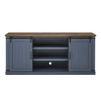 68 inch Rustic Barn Door TV Stand for TVs up to 75 Inches