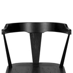 Poly & Bark Enzo Dining Chair - Solid Oak Wood