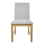 HomePop Upholstered Wood Apron Dining Chair - Set of 2
