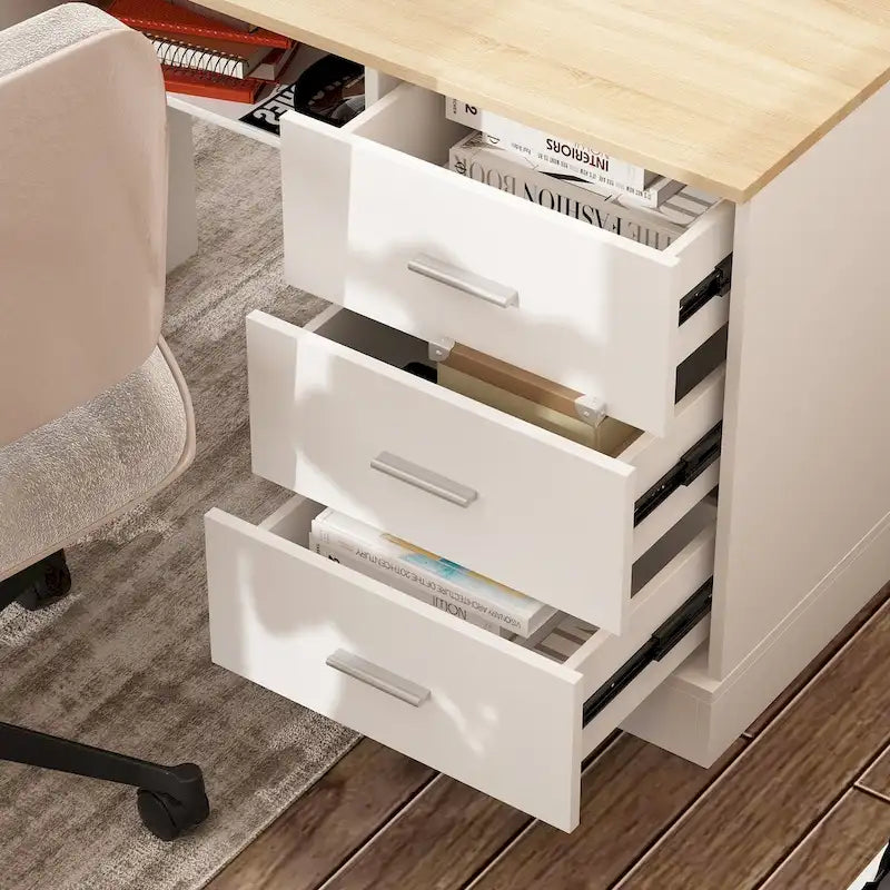 63W Versatile Standing Desk Aesthetic with Height Customization Table