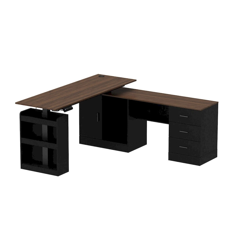 63W Versatile Standing Desk Aesthetic with Height Customization Table