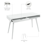 Bush Furniture Nora 54W Writing Computer Desk with Storage