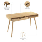 Bush Furniture Nora 54W Writing Computer Desk with Storage