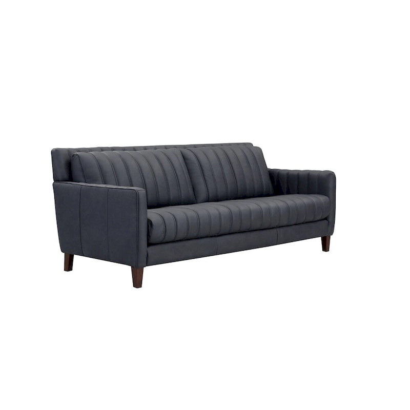 Hydeline Ennis Top Grain Leather Sofa Loveseat and Chair Set - Sofa, Loveseat, Chair