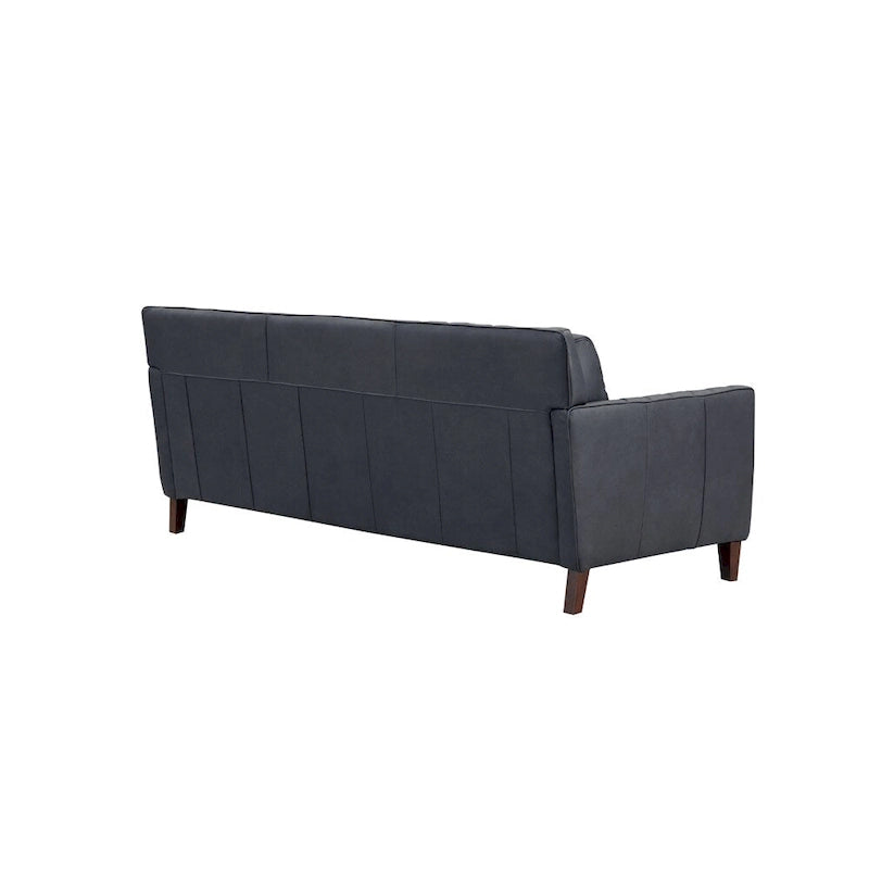 Hydeline Ennis Top Grain Leather Sofa Loveseat and Chair Set - Sofa, Loveseat, Chair