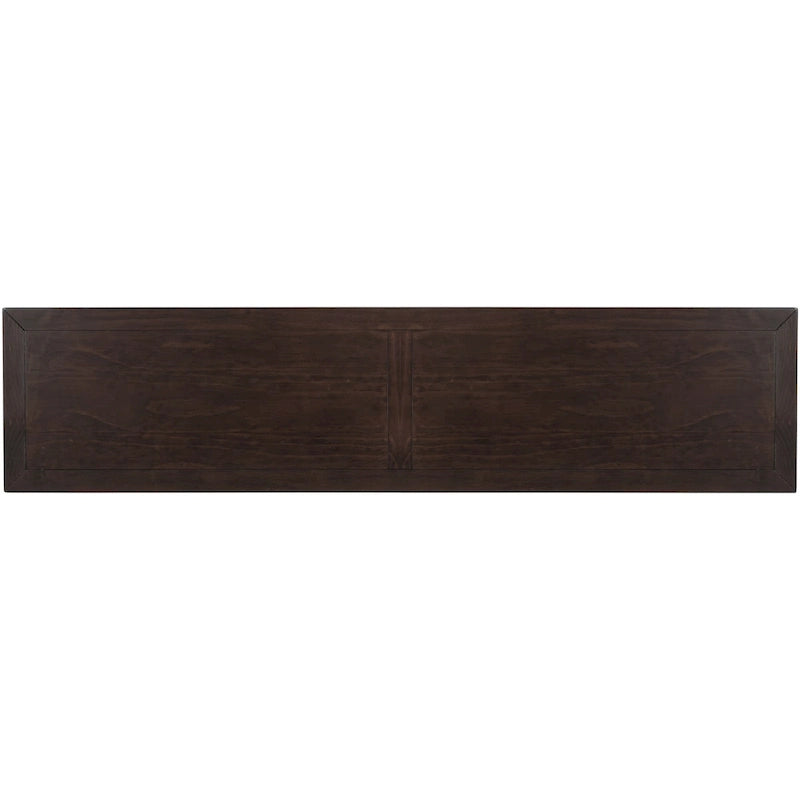 Console Table/Sofa Table with Storage Drawers and Bottom Shelf - 63L x 14W x 30H