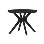 Plank and Beam Verso Cross Leg Round Dining Table - 38