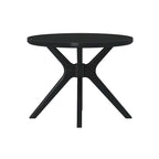 Plank and Beam Verso Cross Leg Round Dining Table - 38
