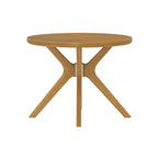 Plank and Beam Verso Cross Leg Round Dining Table - 38