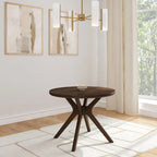 Plank and Beam Verso Cross Leg Round Dining Table - 38