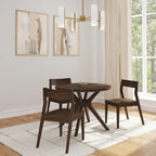 Plank and Beam Verso Cross Leg Round Dining Table - 38