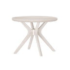 Plank and Beam Verso Cross Leg Round Dining Table - 38