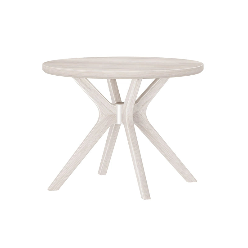 Plank and Beam Verso Cross Leg Round Dining Table - 38