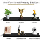 Sorbus Long Floating Shelves for Wall Set of 2 - 35L x 9W x 1.5H