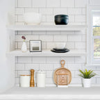 Sorbus Long Floating Shelves for Wall Set of 2 - 35L x 9W x 1.5H