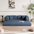 JASIWAY Modern Vintage Convertible Sleeper Sofa Bed