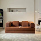 JASIWAY Modern Vintage Convertible Sleeper Sofa Bed